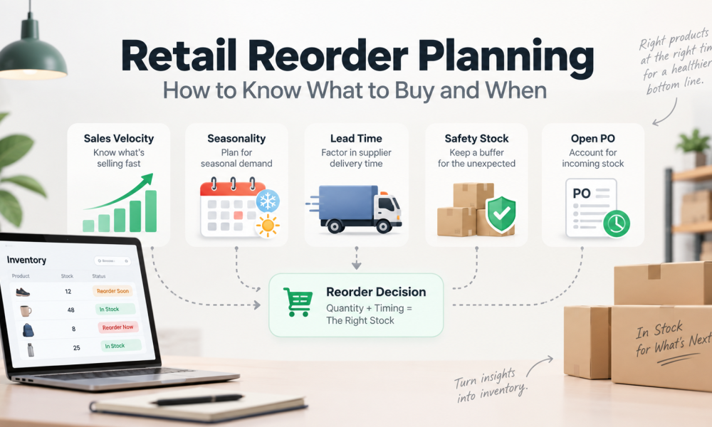 Retail Reorder Planning: How to Know What to Buy and When